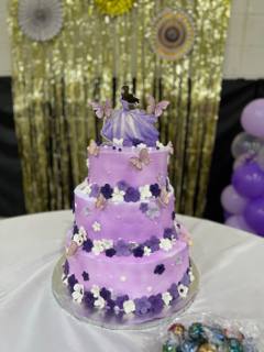 Quinceañera cake